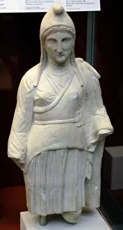Statue of the goddess Artemis, perhaps Artemis Bendis wearin
