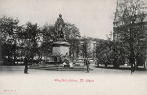 Henrik Collection: Statue of Henrik Wergeland, Oslo, Norway