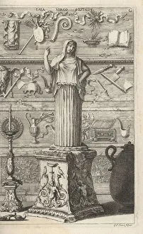 Sleeveless Prints: Statue of Hestia, Greek virgin goddess of the hearth