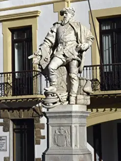 Statue of Juan Sebastian Elcano (1476-1526) by Ricardo