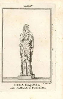 Paolo Gallery: Statue of Julia Avita Mamaea with the attributes