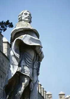 Statue of King Alfonso VI of Leon (1040-1109)