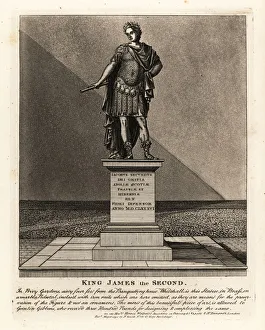 Antiquities Gallery: Statue of King James II of England
