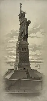 The statue of liberty