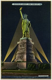Aloft Gallery: Statue of Liberty, Bedloe;s Island, New York, New York, USA