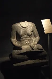 Amon Prints: Statue of Mentuhotep. Egyptian Art Museum. Luxor. Egypt
