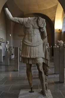 Breastplate Gallery: Statue of a military commander. 1st century BC