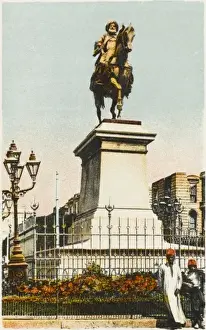 Nationalist Prints: Statue of Muhammad Ali, Cairo, Egypt