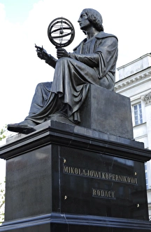 Images Dated 14th August 2013: Statue of Nicolaus Copernicus (1473-1543) by Thorvaldsen (17
