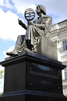 Universe Prints: Statue of Nicolaus Copernicus (1473-1543) by Thorvaldsen (17