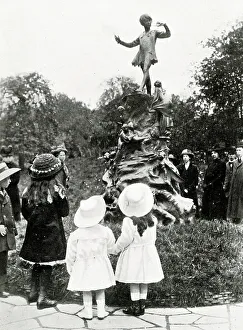 Statue of Peter Pan, Kensington Palace Gardens, London