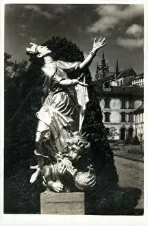Aloft Gallery: Statue in Prague - Czech Republic