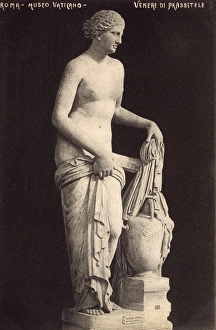 Images Dated 24th January 2011: Statue by Praxiteles of Athens