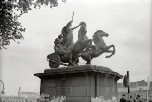 Images Dated 7th January 2020: Statue of Queen Boudicca of the Iceni, Westminster