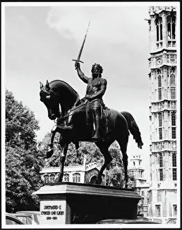 Parliament Prints: Statue of Richard I