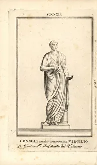 Consul Collection: Statue of a Roman consul believed to be Virgilio