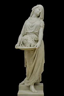 Baptist Prints: Statue of Salome, 1883, by Walery Gadomski (1833-1911)