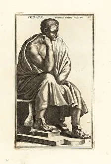 Statue of Seneca, Roman Stoic philosopher