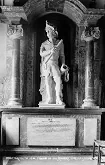 Alcove Prints: Statue of Sir Robert Holmes