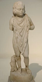 Images Dated 14th June 2007: Statue of Telesphorus child. National Archaeological Museum