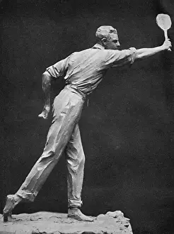 Physical Prints: Statue of the tennis player, Anthony Wilding