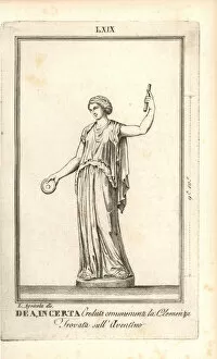 Statue of unknown goddess, believed to be Clementia