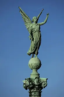 Statue of Victory by Ferdinand Edvard Ring. 19th century. Co