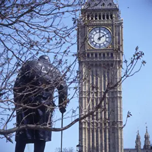 Statue of Winston Churchill - Parliament Square