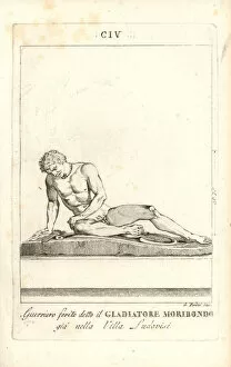 Dying Collection: Statue of a wounded fighter called the Dying Gladiator