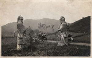 Images Dated 17th February 2016: Statues on the Sacred Way - Ming Tombs, Beijing, China