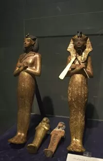 Images Dated 25th November 2003: Statuettes from the tomb of Tutankhamun