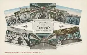 Coney Prints: Stauchs Restaurant, Coney Island