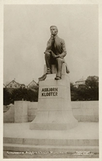 Quaker Collection: Stavanger - Asbjorn Kloster Monument - Norway