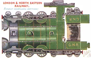 Childs Prints: Steam Engine