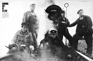 Carnforth Prints: The last steam engine at Carnforth