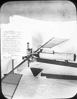 Hargrave Prints: Steam engine operating flapping wings