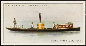 Commissioners Prints: Steam Fire-Boat / 1874