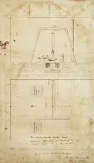 Bridgewater Prints: Steam hercules, plan and side elevation