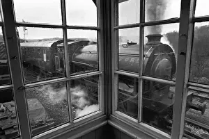 Steam locomotive Josiah Wedgwood at Cheddletom