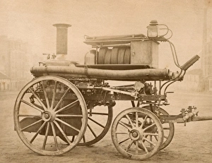 Fireman with hosepipe