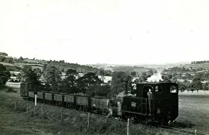Gauge Prints: Steam Railway small gauge goods train No. 823