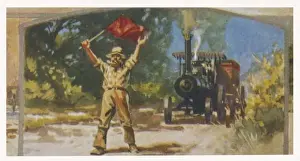 Warn Prints: Steam and Red Flag 1865