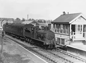 Brixham Prints: Steam Train at Churston Station