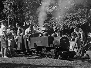Prepares Prints: A steam train ride for children