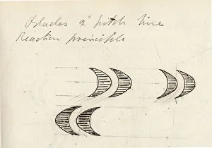 1897 Collection: Steam turbine blades - Sir Charles Parsons