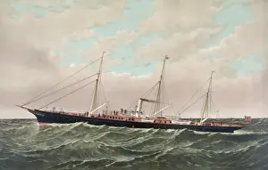 Steam yacht Namouna: the property of James Gordon Bennett, E