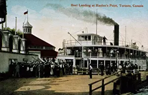 Steamboat Prints: Steamboat landing, Hanlons Point, Toronto, Ontario, Canada