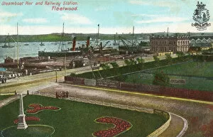 Ornamental Collection: Steamboat Pier, Fleetwood, Wyre district, Lancashire