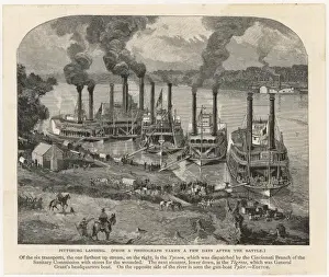 Steamboats at Pittsburgh