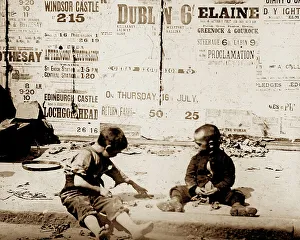 Steamer excursions poster, Glasgow, Victorian period